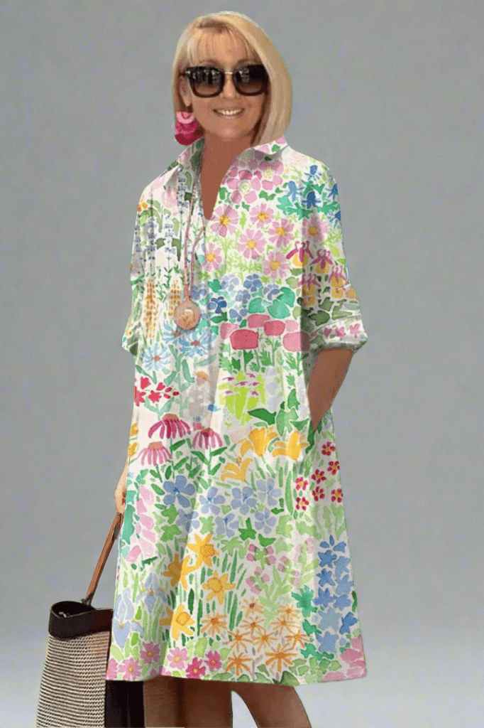 Nadine – Vestito Estivo Floreale