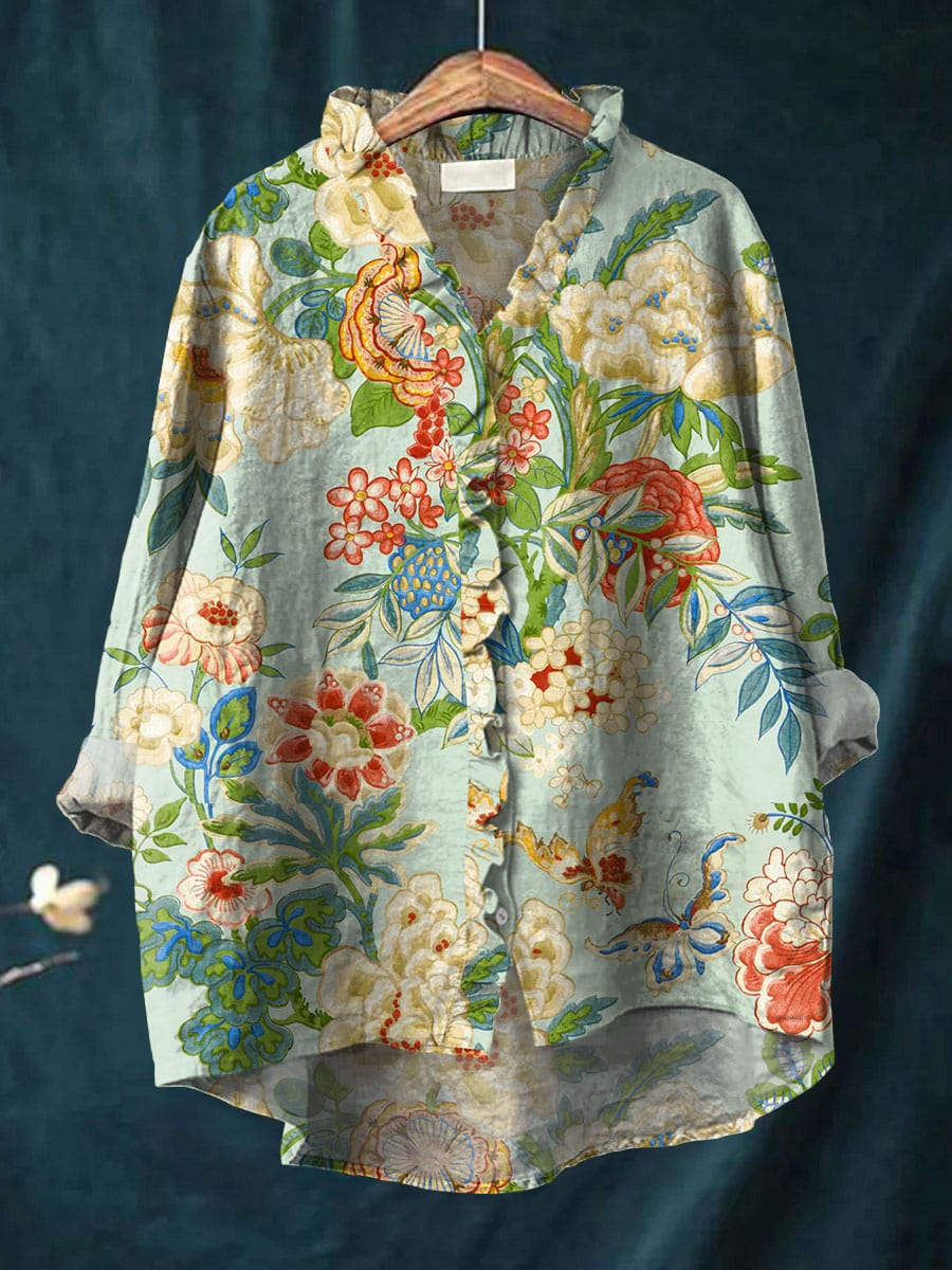 Blusa in lino Grace