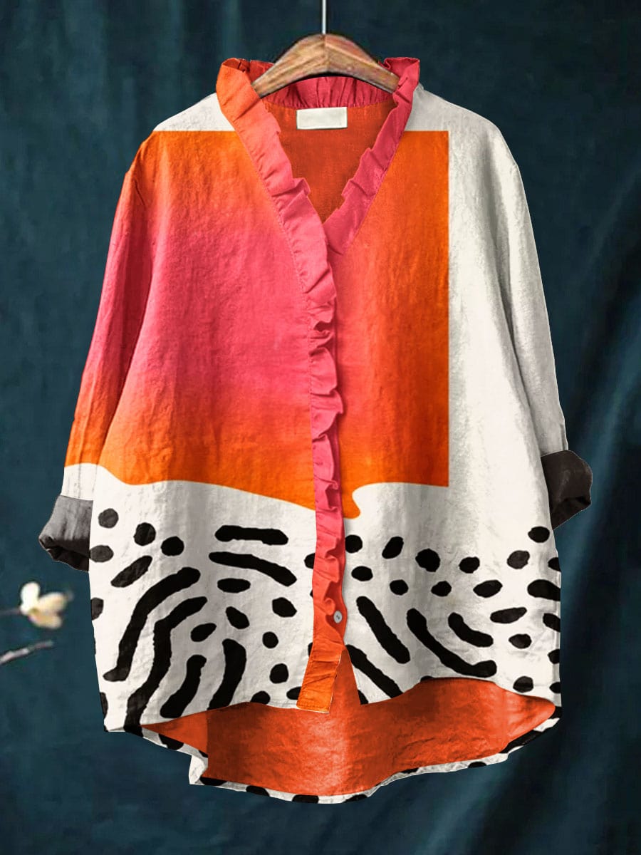 Blusa in lino Melinda