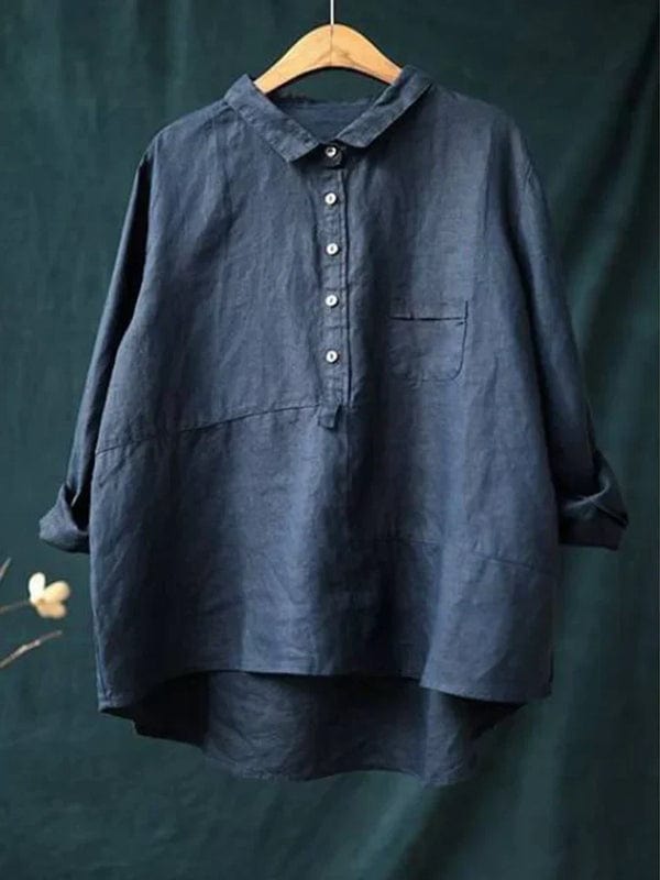 Blusa in lino Elvie