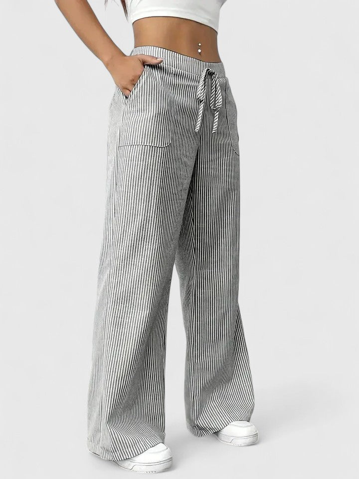 Dominique | Pantaloni Larghi ed Eleganti