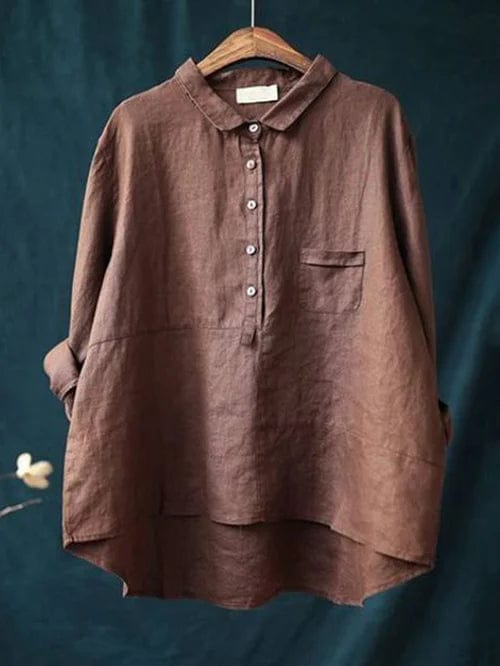 Blusa in lino Elvie