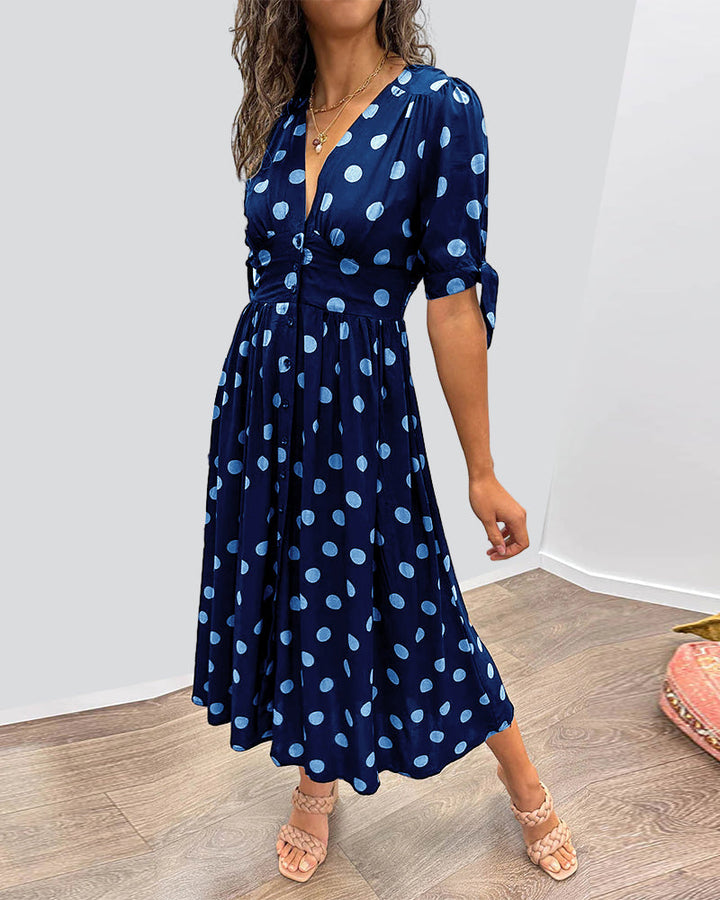 Monique | Abito Elegante a Pois
