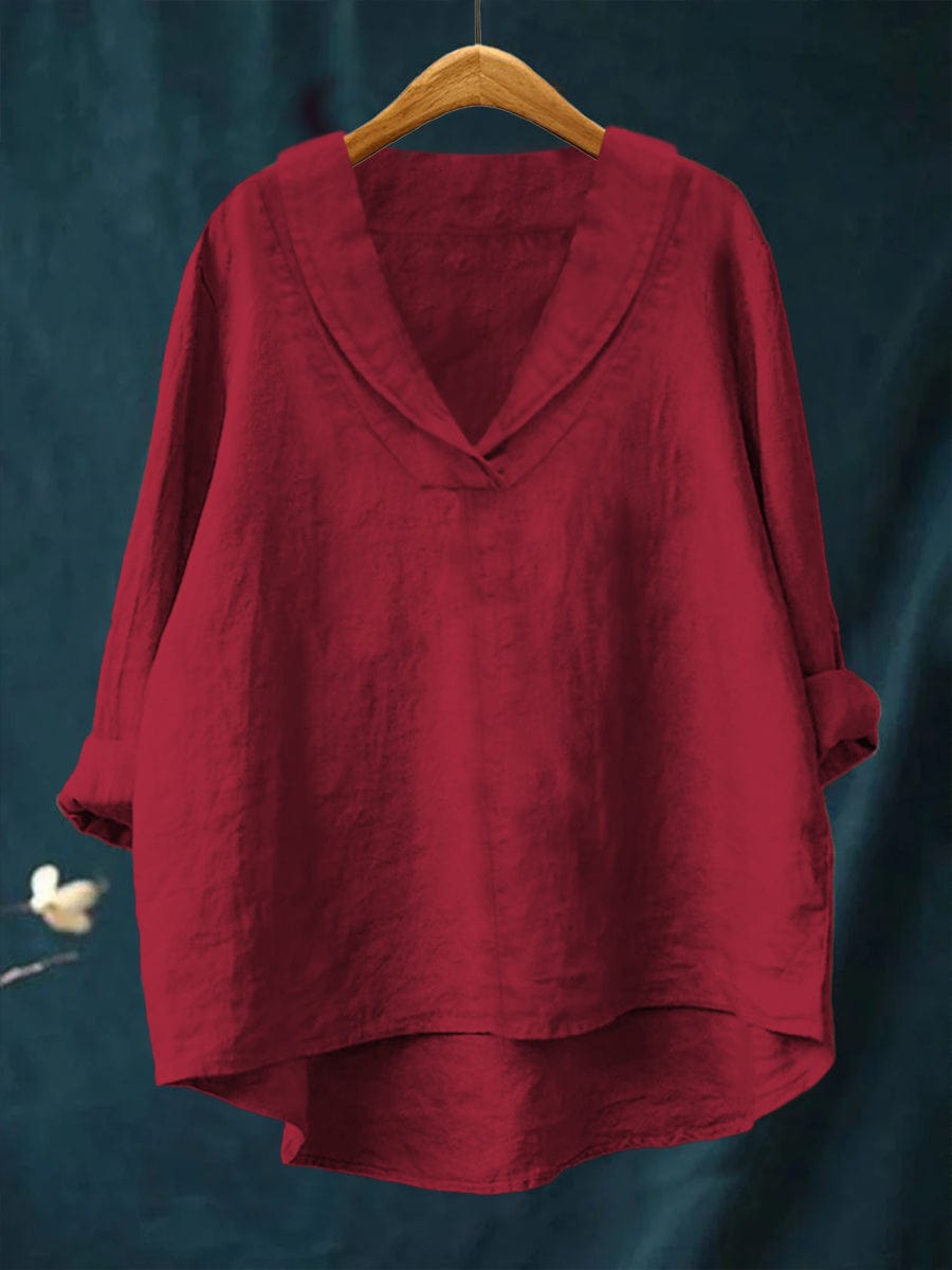 Blusa in lino Samantha