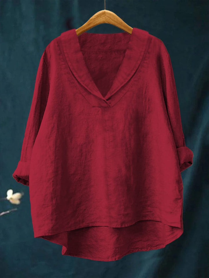 Blusa in lino Samantha