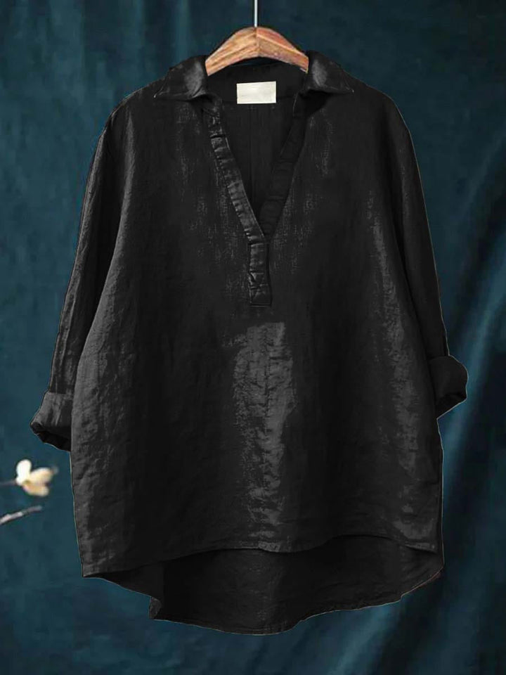 Blusa in lino Andrea
