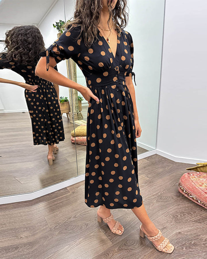 Monique | Abito Elegante a Pois