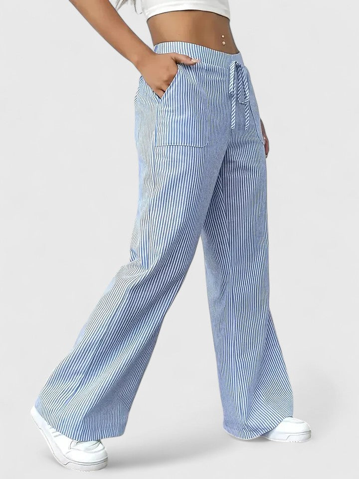 Dominique | Pantaloni Larghi ed Eleganti