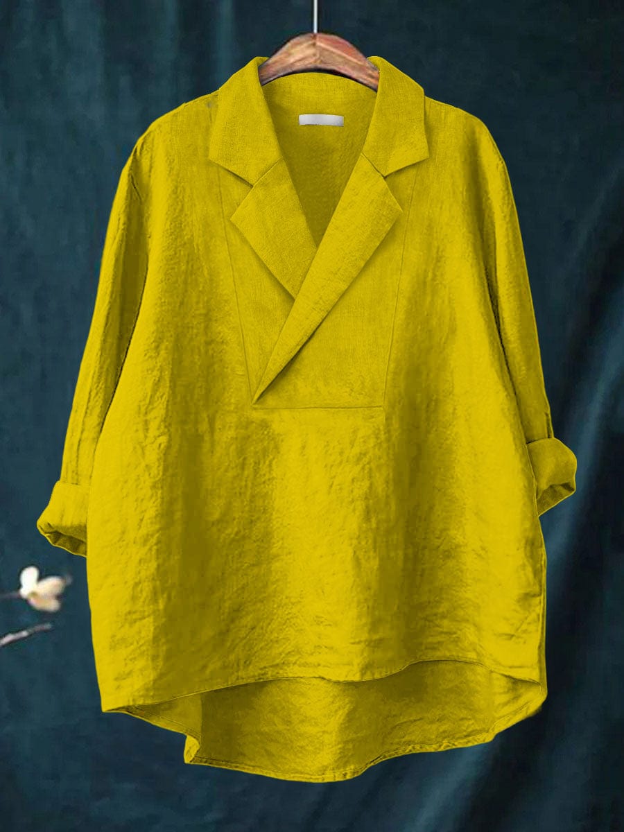 Blusa in lino Kimberly