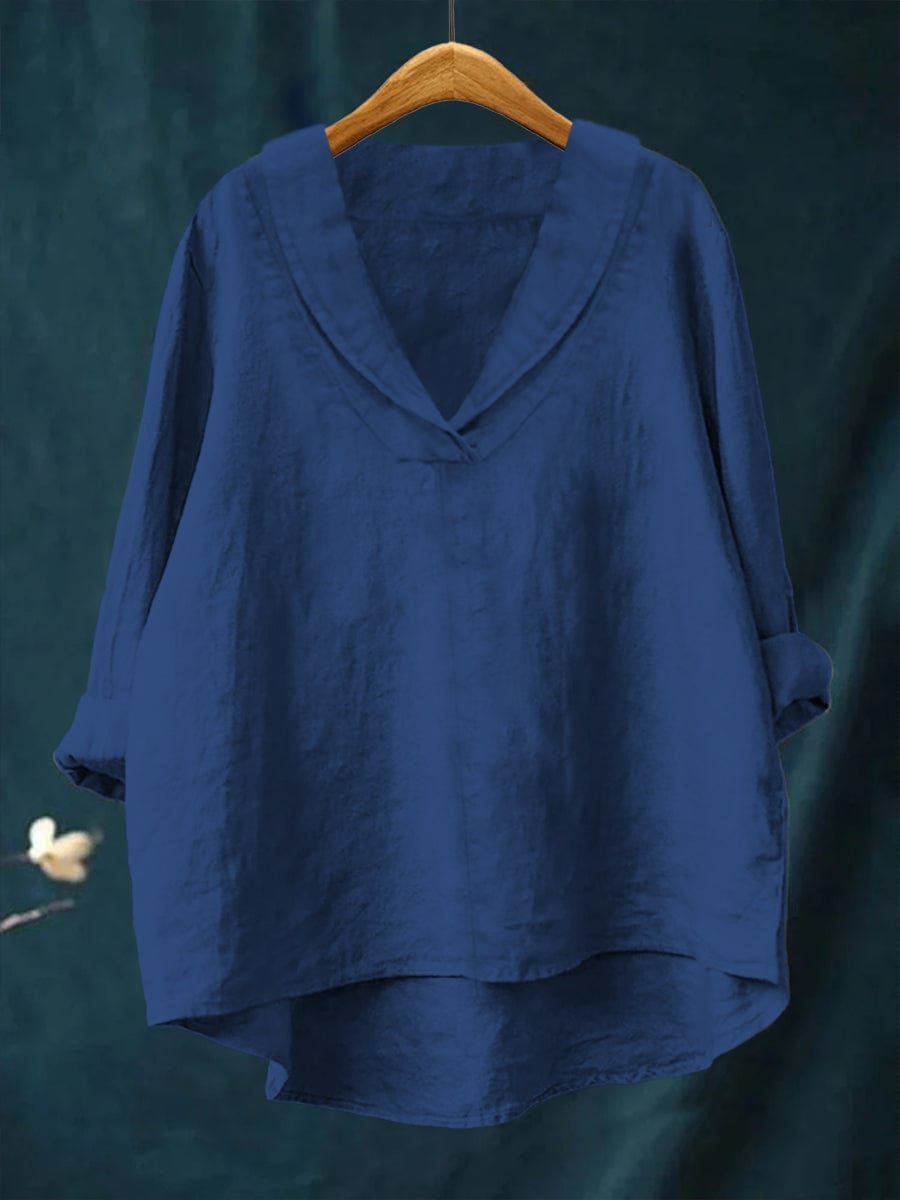 Blusa in lino Samantha