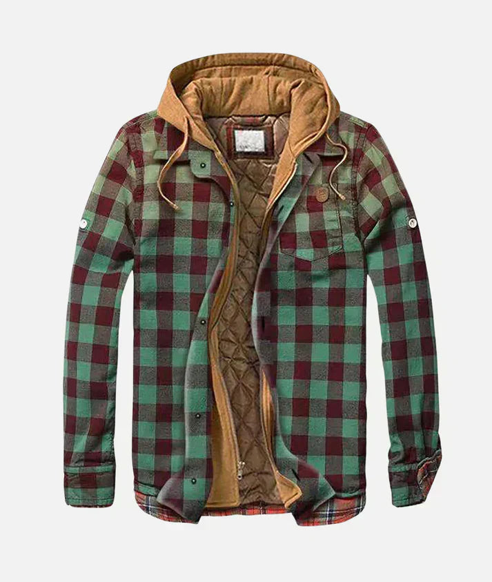 Giacca a quadri patchwork