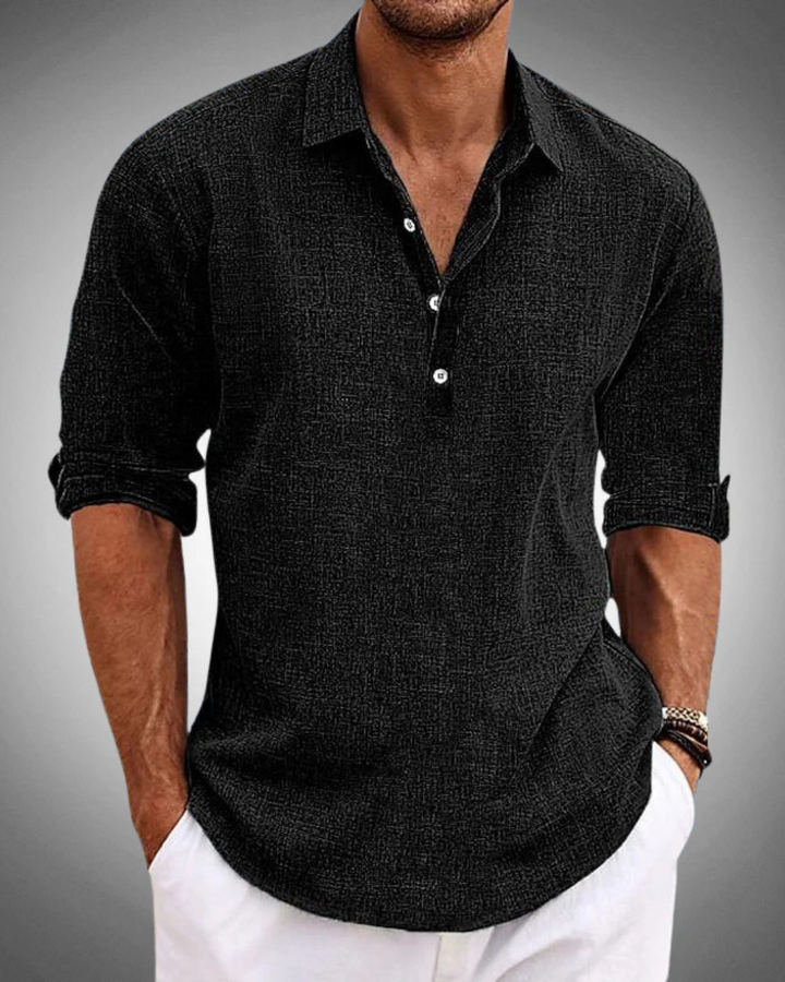 Camicia classica in cotone