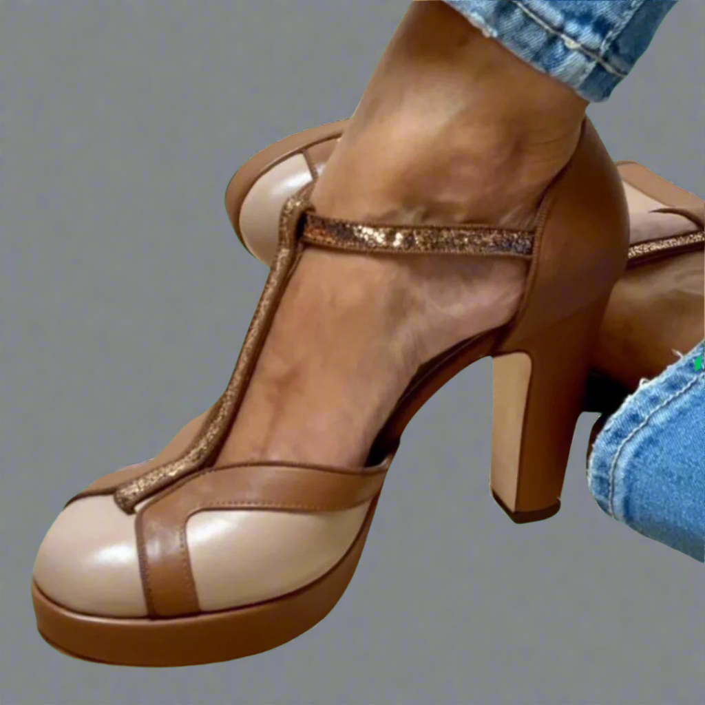 Criselmara | Sandali Eleganti con Tacco Comodo