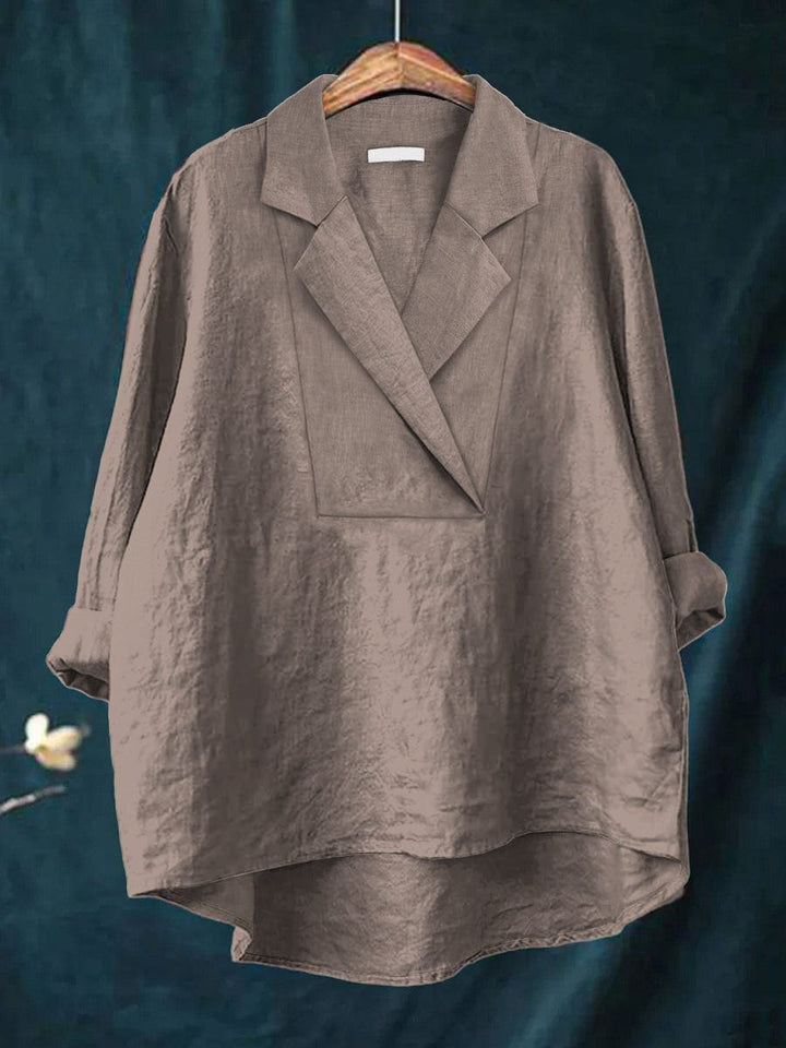 Blusa in lino Kimberly