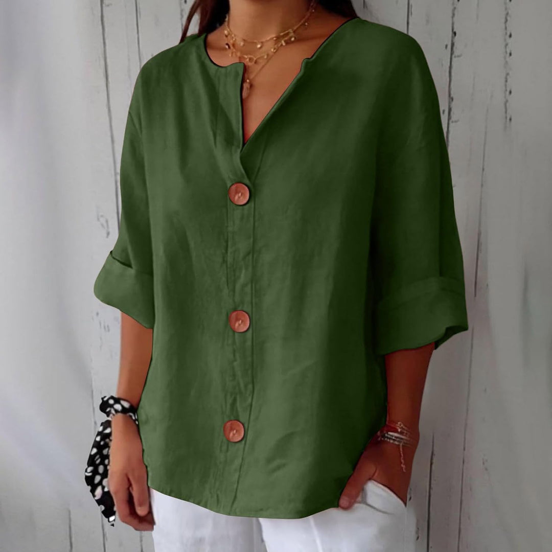 Blusa in Lino Casual