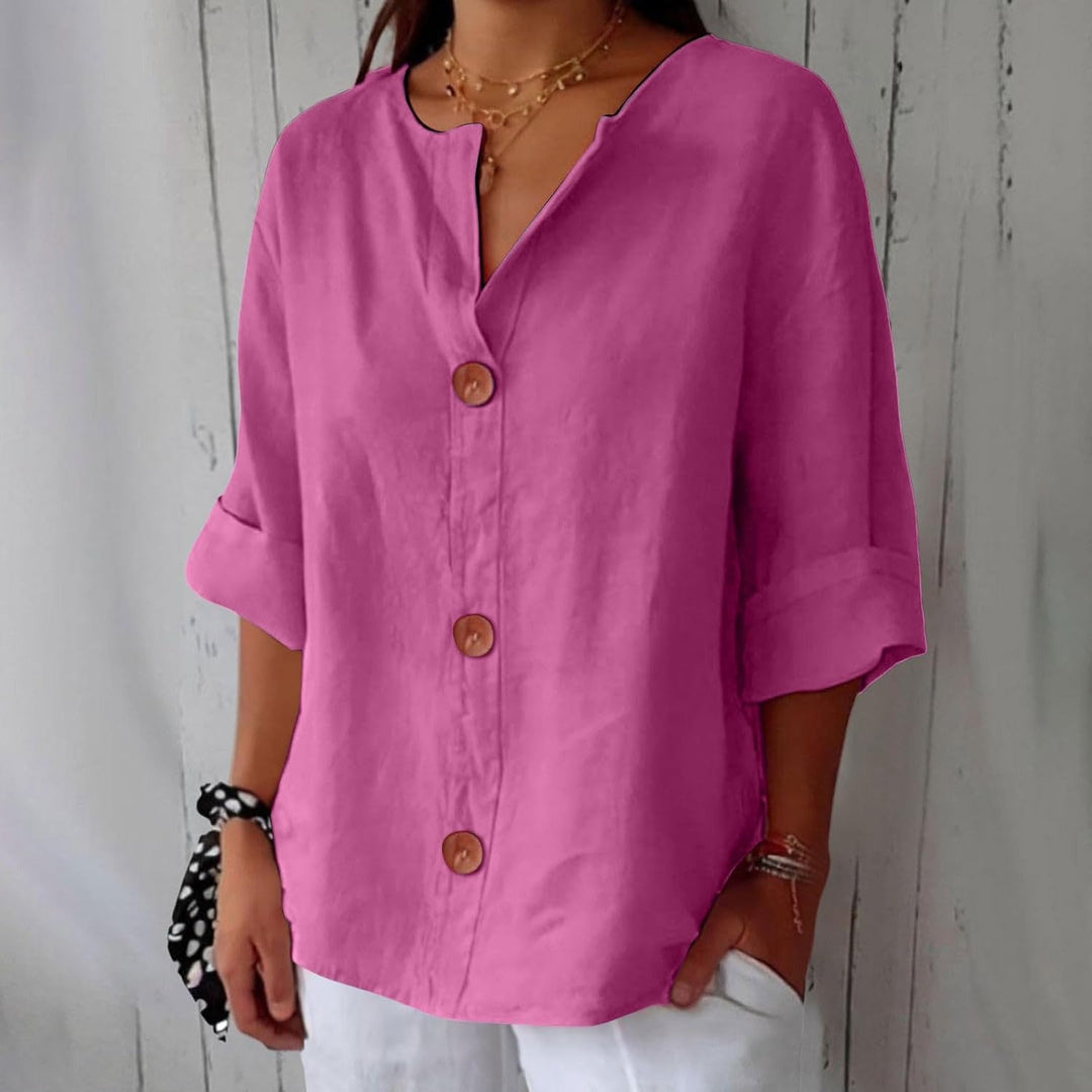 Blusa in Lino Casual
