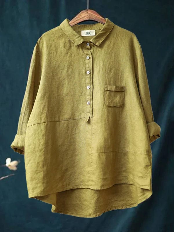 Blusa in lino Elvie
