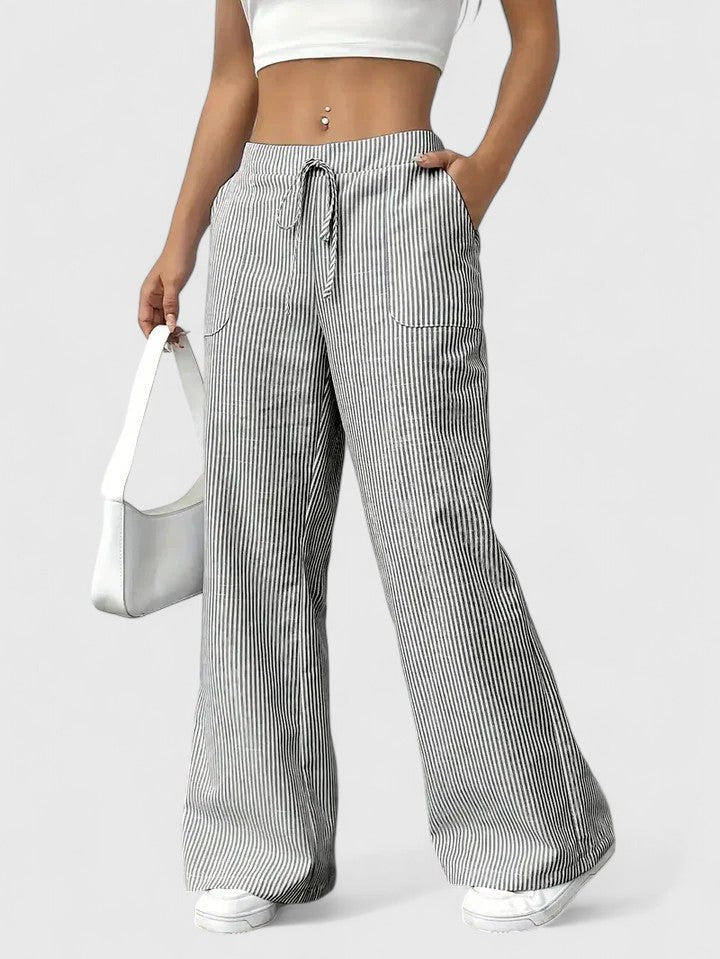 Dominique | Pantaloni Larghi ed Eleganti