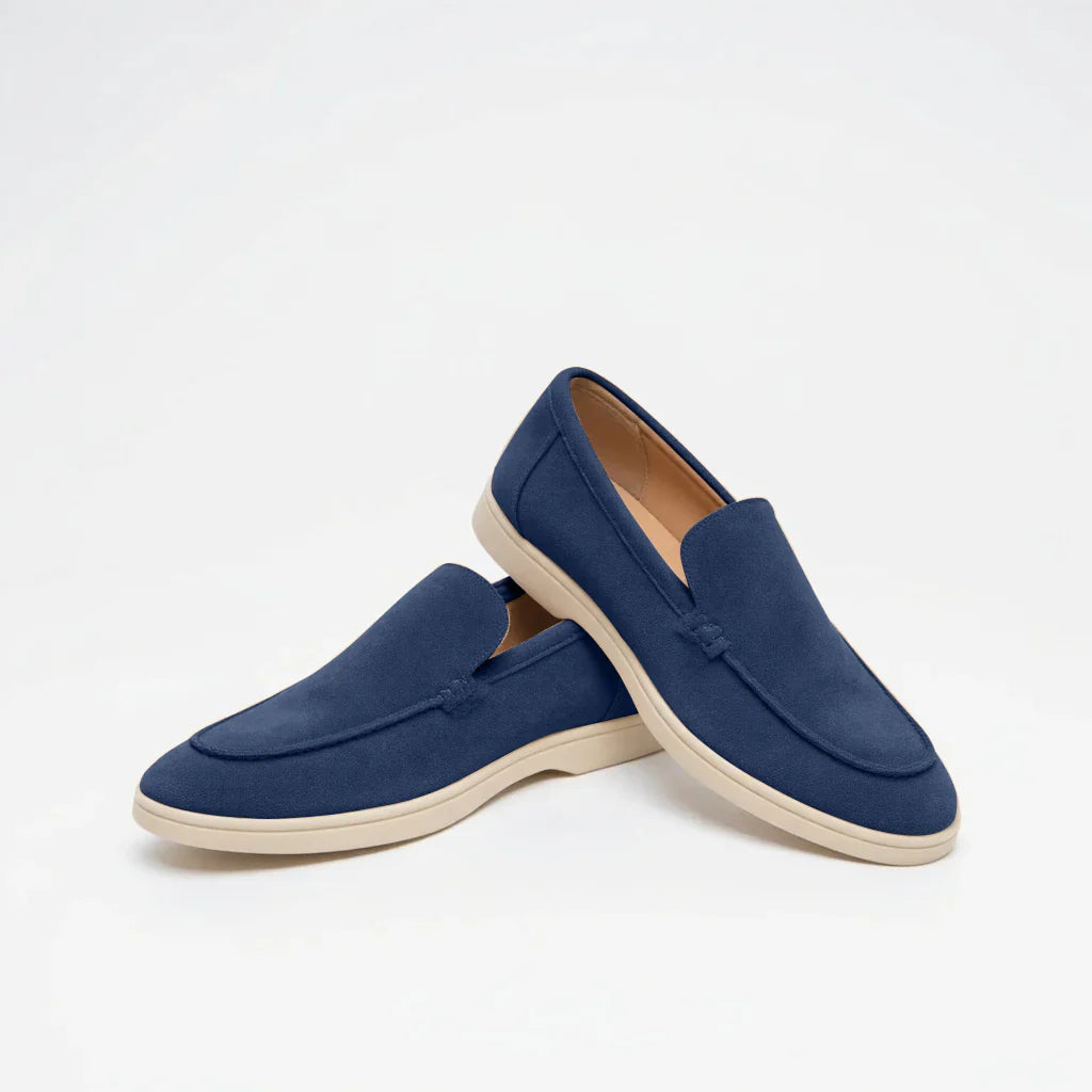 Mocassini Old Money in suede