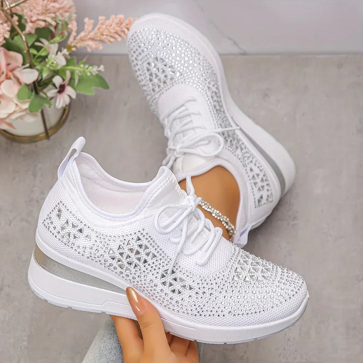 Giselle – Sneakers ortopediche con strass