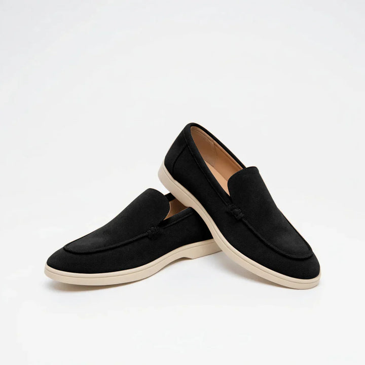 Mocassini Old Money in suede