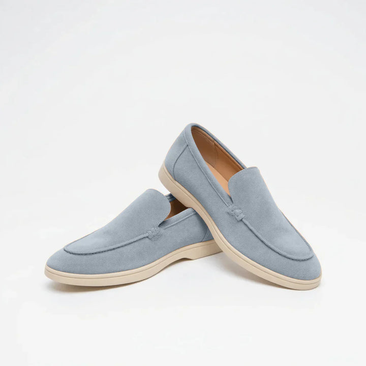 Mocassini Old Money in suede