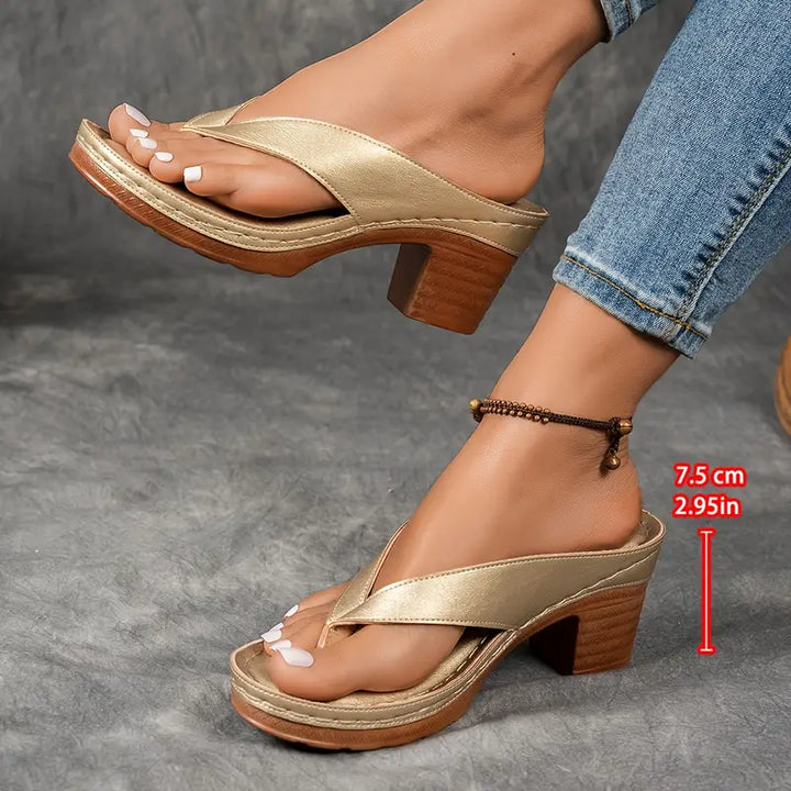 Pantofole con Tacco Comfort