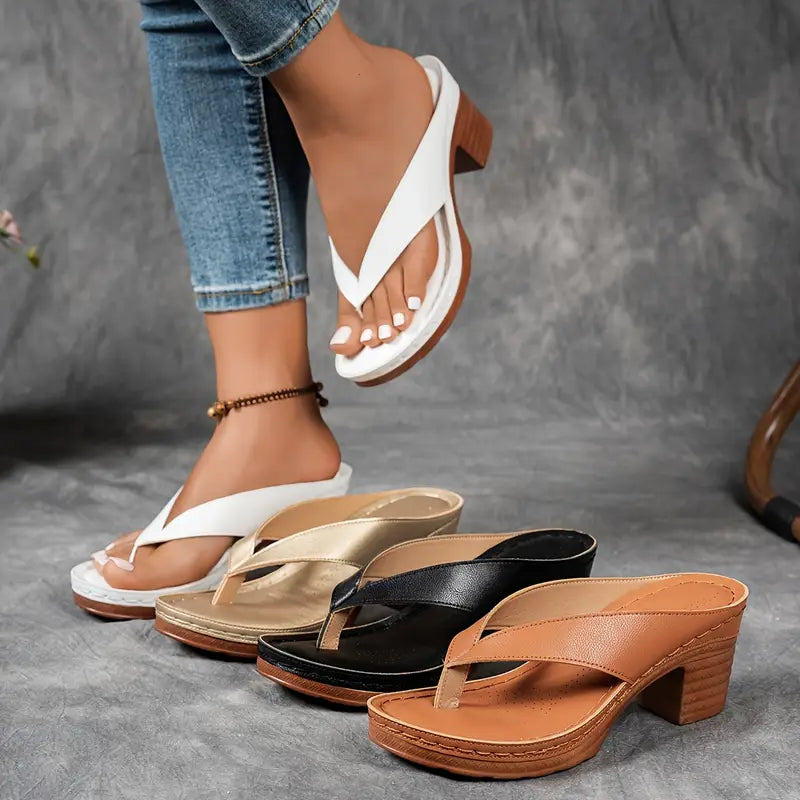 Pantofole con Tacco Comfort