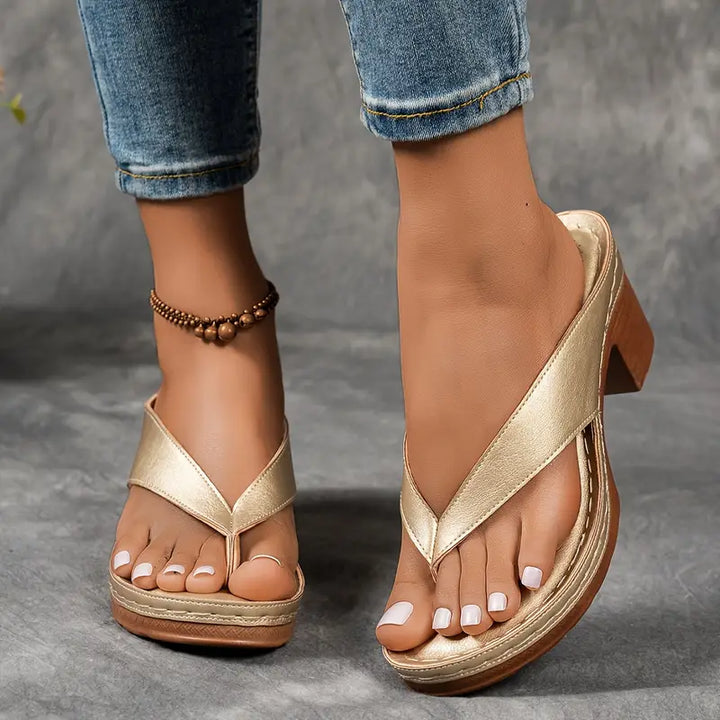 Pantofole con Tacco Comfort