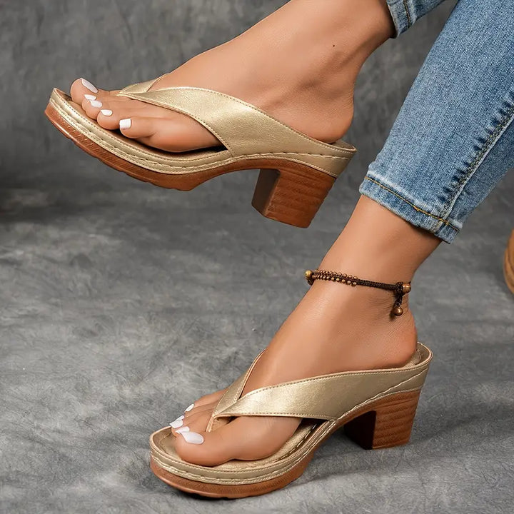 Pantofole con Tacco Comfort