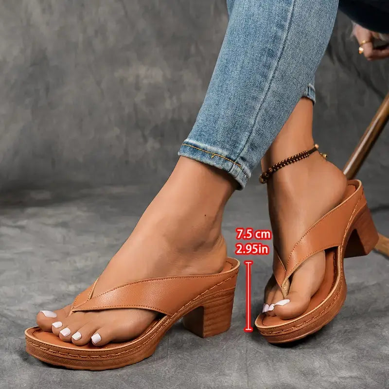 Pantofole con Tacco Comfort