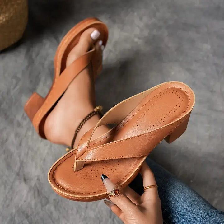 Pantofole con Tacco Comfort