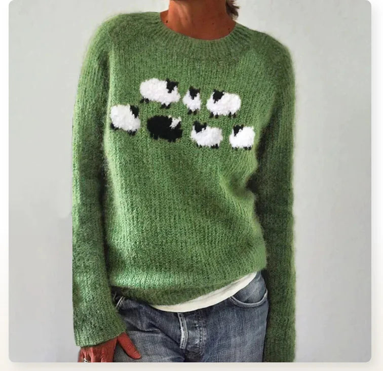Poppy | Maglione Retrò Accogliente Noma Madrid