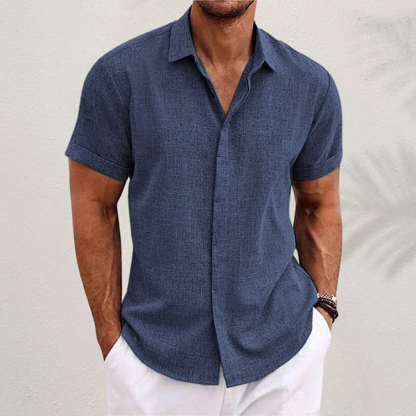 Camicia in lino classica