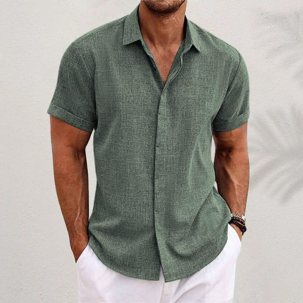 Camicia in lino classica