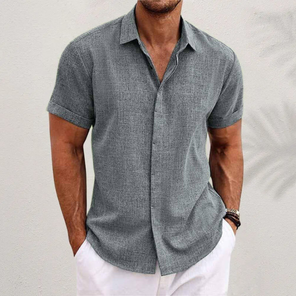Camicia in lino classica