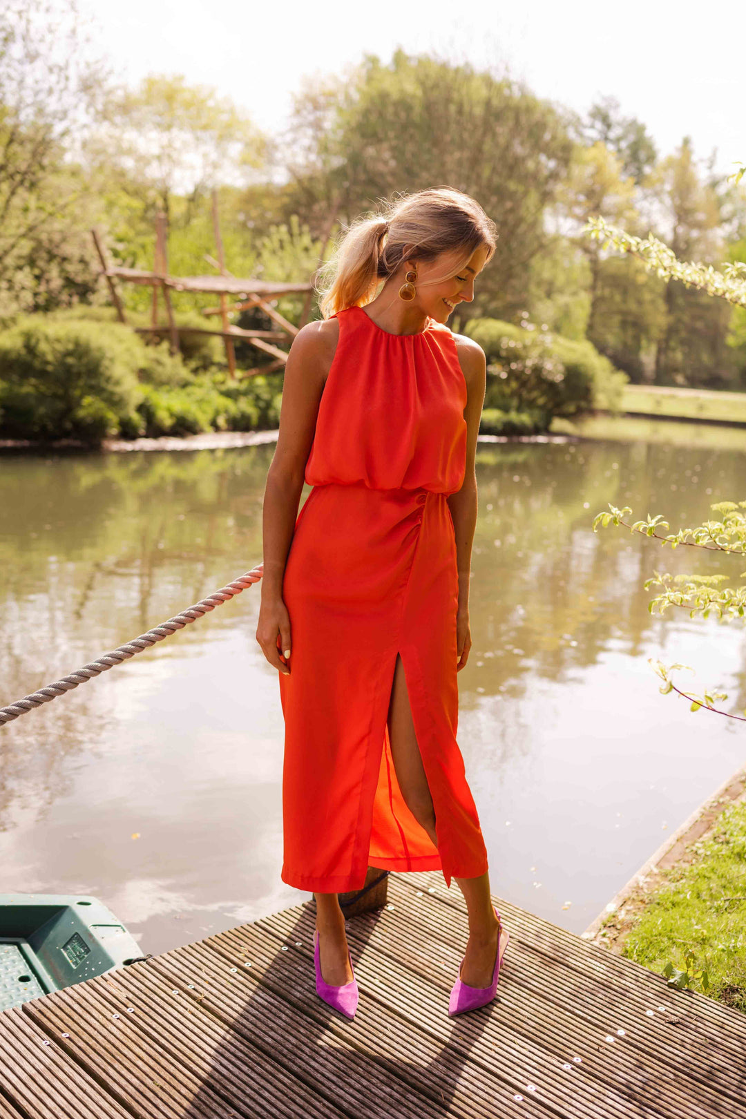 Abito Estivo Midi Elegante