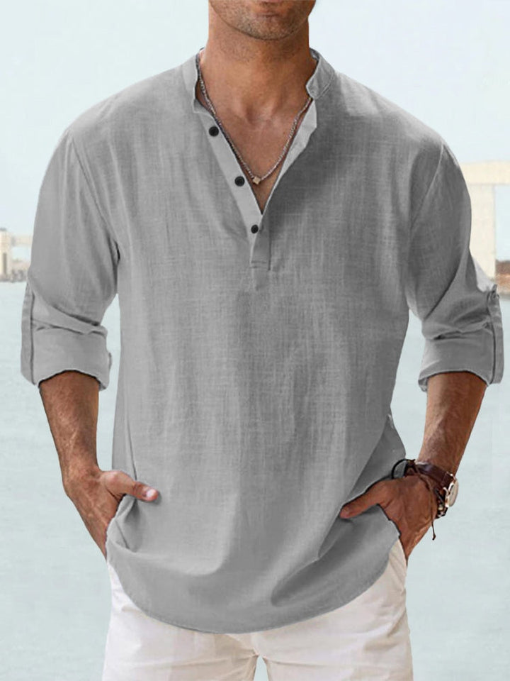 Camicia Di Lino Traspirante