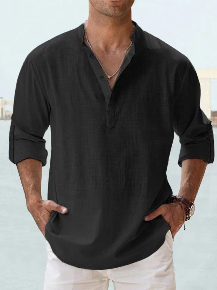 Camicia Di Lino Traspirante
