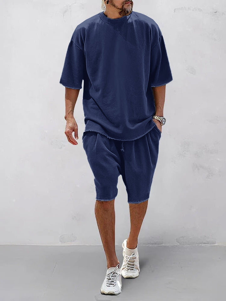 Set Sportivo Casual a Tinta Unita