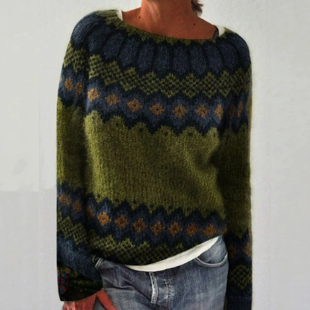 Anita | Maglione Retrò Accogliente Noma Madrid