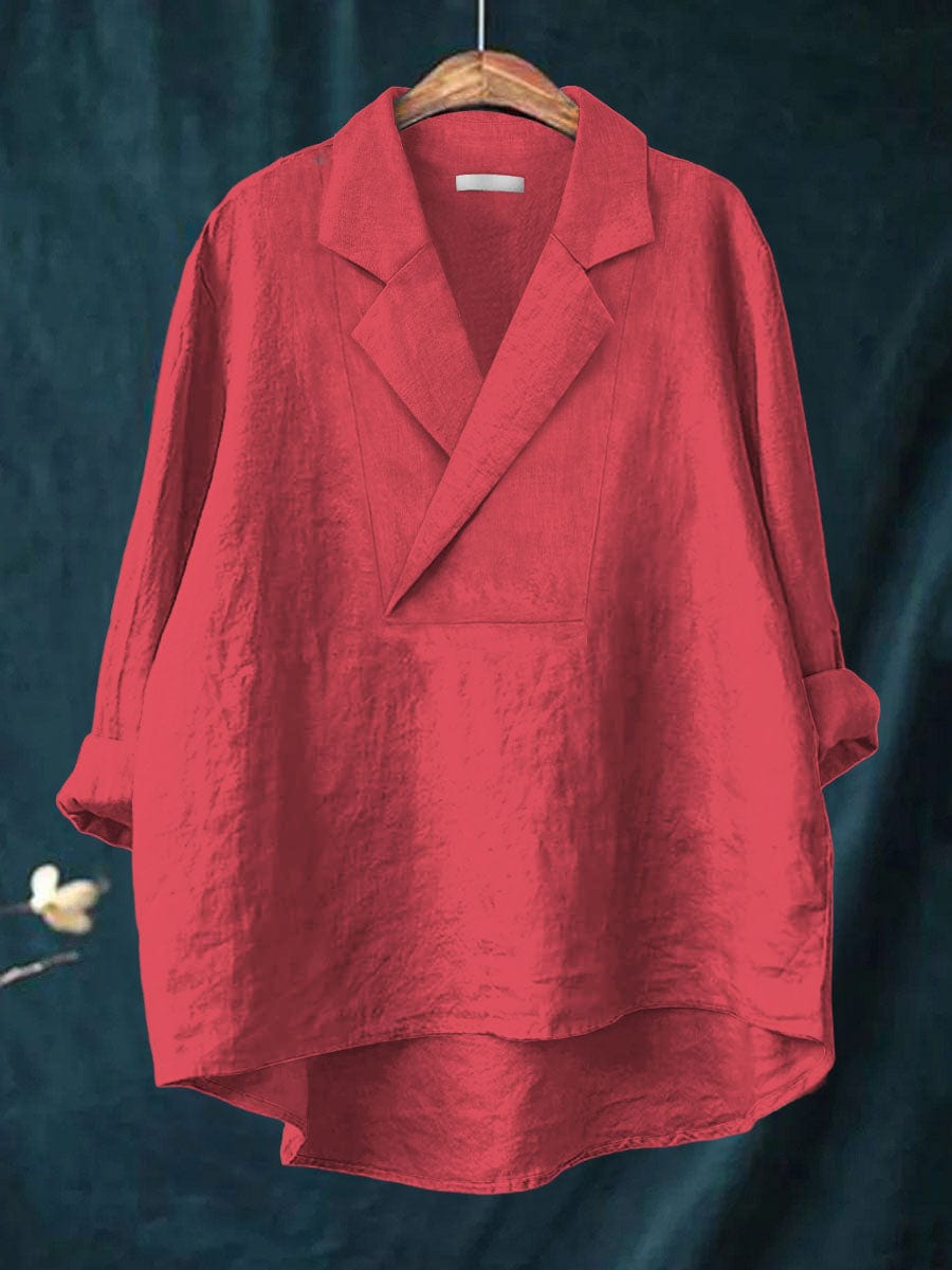 Blusa in lino Kimberly
