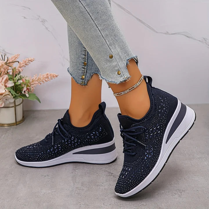 Giselle – Sneakers ortopediche con strass