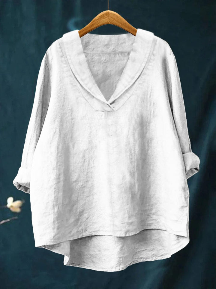 Blusa in lino Samantha