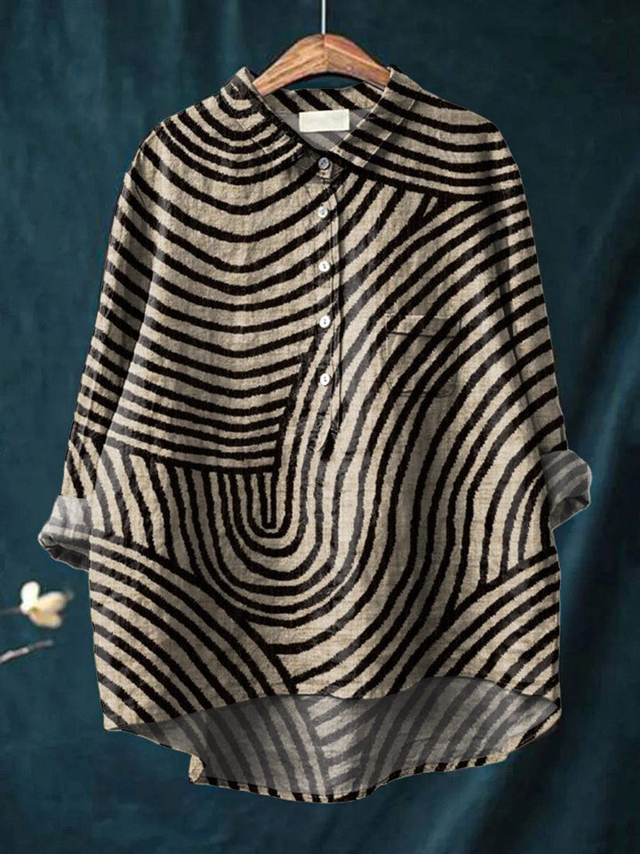 Blusa in lino Melina