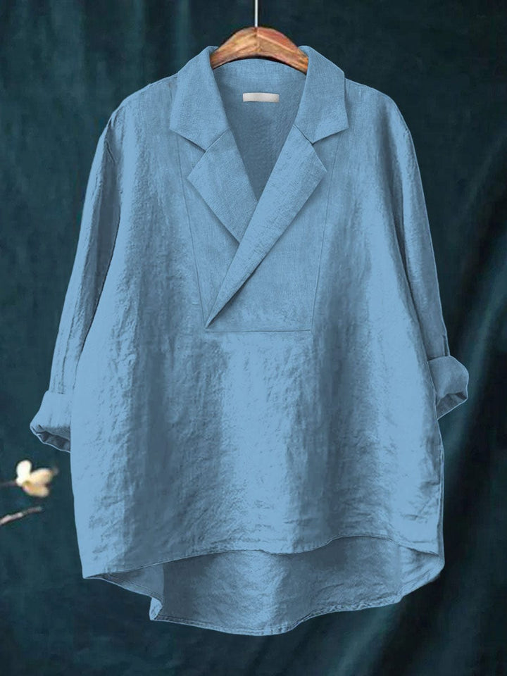 Blusa in lino Kimberly