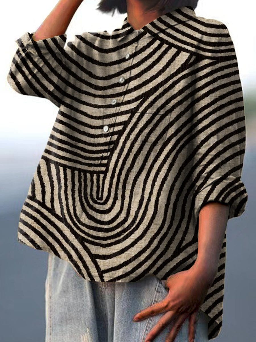 Blusa in lino Melina