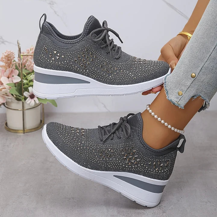 Giselle – Sneakers ortopediche con strass