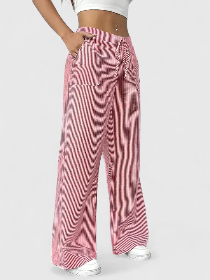 Dominique | Pantaloni Larghi ed Eleganti