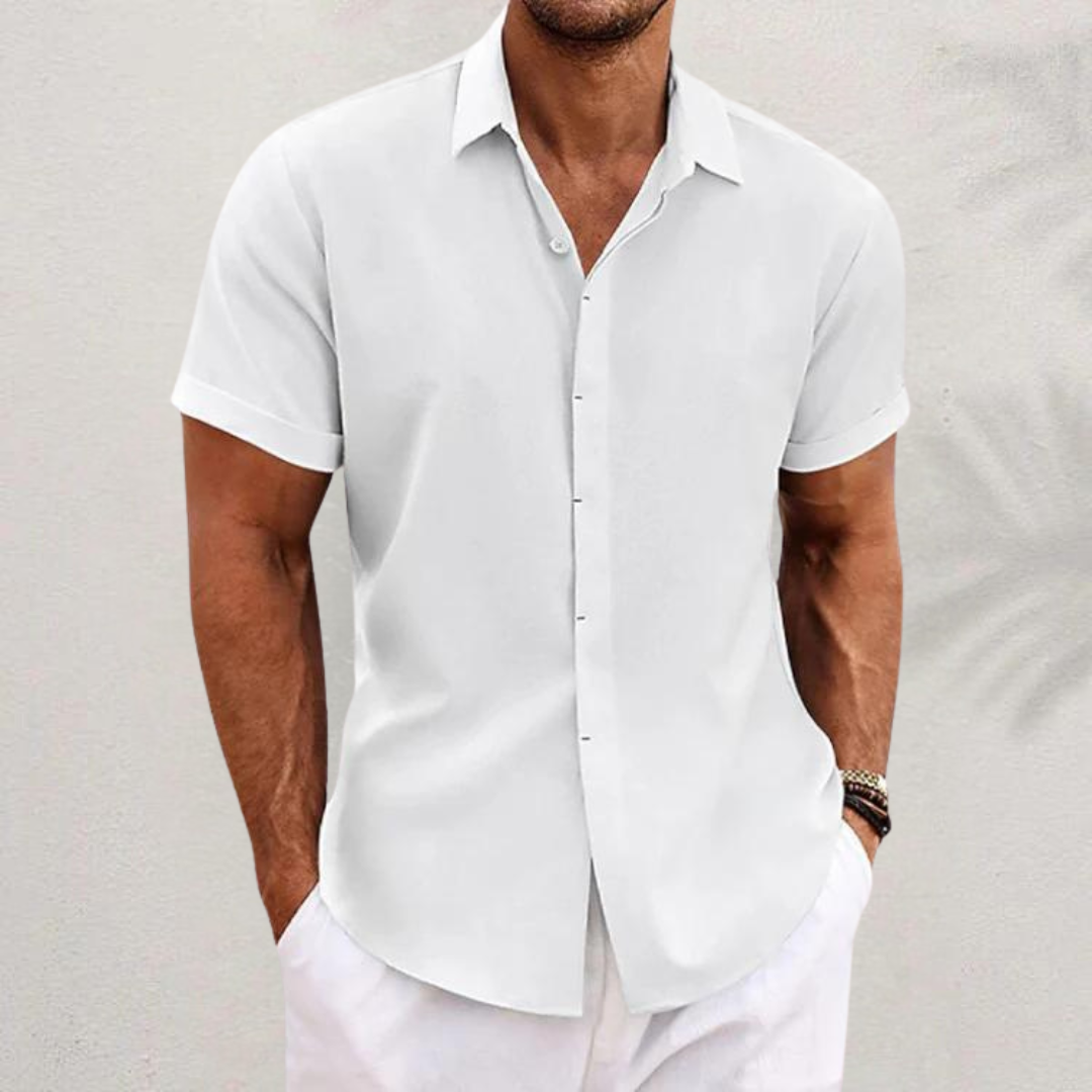 Camicia in lino classica